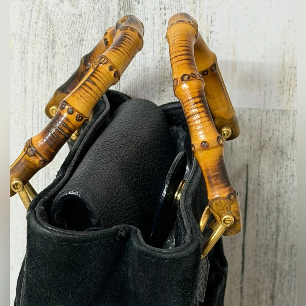 Vintage Gucci Mini Bamboo‎ Handbag - Picture 6 of 10
